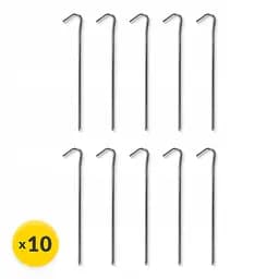 Набір кілочків для намету Mountain Goat сталеві 20 см 10 шт (P-5905973406857)