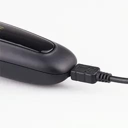 Машинка для стрижки волосся XPRO V-015 професійна акумуляторна триммер USB чорна (40855-13420) - мініатюра 4