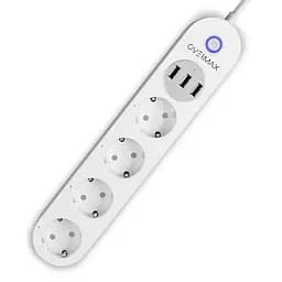 Розумний подовжувач Overmax Flow Multi Control з Wi‑Fi 2.15 м
