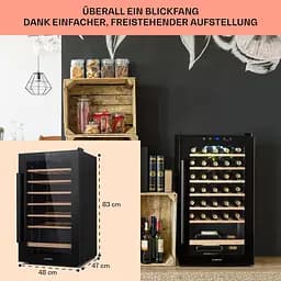 Винний холодильник Klarstein Barossa 32 Uno (10041395) - мініатюра 6