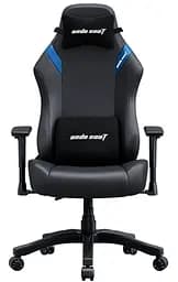 Ігрове крісло Anda Seat Luna Size L Black/Blue PVC (AD18-44-BS-PV) - мініатюра 2