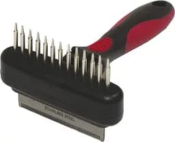 Набір 2 в 1 граблі та тріммер для вичісування для котів та собак Croci Vanity, 8.5х16 см (C6080972)