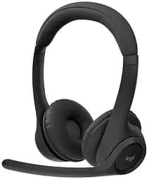 Гарнітура Logitech Zone 300 Wireless Bluetooth Headset Midnight Black (981-001407)