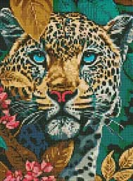 Набір з алмазною мозаїкою Небезпечний звір Ideyka AMO8135, 30x40 см