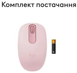 Миша Logitech M196 Bluetooth Rose (910-007461) - мініатюра 2