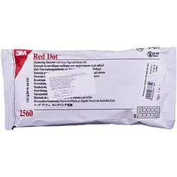 Електроди для моніторингу ЕКГ Red Dot 2560 на спіненій основі з липким гелем 50 шт. (1122002)