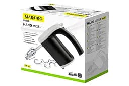 Міксер ручний занурювальний кухонний Maestro MR-505-BLACK 400Вт чорно-сірий - мініатюра 4