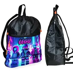 Рюкзак-мішок для взуття, спортивної форми. дитяча сумка для змінки з розширювачем (01302)