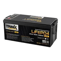 Акумуляторна батарея літій-залізо-фосфатна 25.6В 100А*год Trinix TLFP-24100 Ultra LiFePO4 з Bluetooth (Black) (44-00087) - мініатюра 4