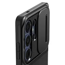 Чохол із захистом камери Spigen Optik Armor Black для Samsung Galaxy S25 Ultra (ACS08969) - мініатюра 7