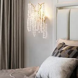 Бра в золоті з матовими монетками Line F W 105B/3 GD - мініатюра 7