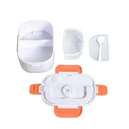 Електричний ланч-бокс контейнер Electronic Lunchbox YS 001 40 W з підігрівом термос для їжі помаранчевий - мініатюра 5
