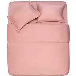 Простыня на резинке Ardesto Mix & Match Premium сатин 160х200+30 см светло-розовая (ART1620FSU)