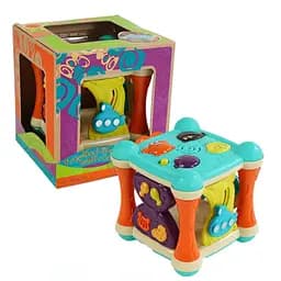 Развивающий куб для детей Веселая поездка