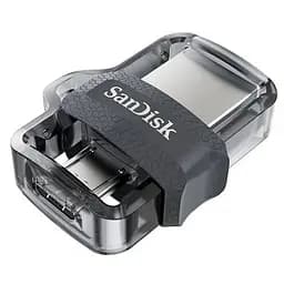 USB флеш накопичувач SanDisk 128GB Ultra Dual Drive M3.0 USB 3.0 (SDDD3-128G-G46) - мініатюра 4