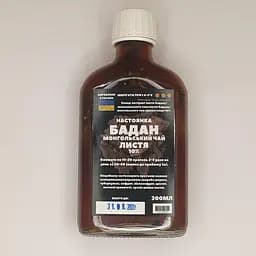 Настойка на листьях бадана монгольского чая 200 мл