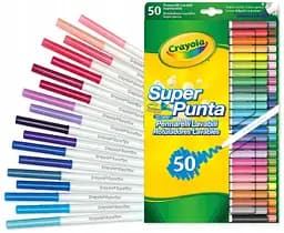 Набір фломастерів Crayola Supertips Washable 50 шт. (7555) - мініатюра 4