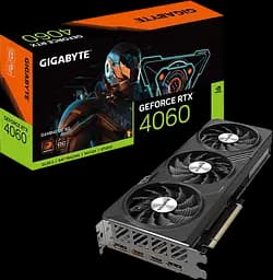 Відеокарта GeForce RTX 4060 8GB Gigabyte Gaming OC (GV-N4060GAMING OC-8GD) Б/В