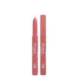 Помада-карандаш для губ водостойкая Bogenia Velvet Waterproof Matte BG730, 004 Cranberry Кораллово-бежевая