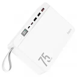 Портативний акумулятор Hoco J94 Overlord 22.5W на 75000mAh білий 6931474779182 - мініатюра 3