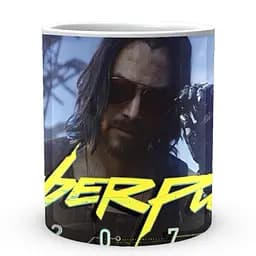 Кухоль GeekLand Cyberpunk 2077 Кіберпанк 2077 Johnny Silverhand Джонні Сільверхенд CY 02.573 330 мл білий - мініатюра 2