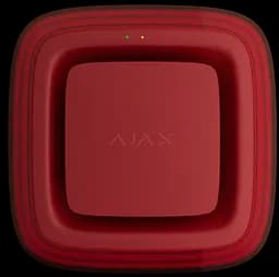 Бездротовий світлозвуковий адресний пожежний сповіщувач Ajax EN54 FireProtect (Sounder/VAD) Jeweller Red