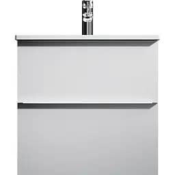 Тумба з умивальником AM.PM X-Joy S підвісна 65 см 2 ящики білий MTA-FHX0652WG-WCC0652WG Білий