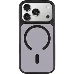 TPU+PC чохол Metal Buttons with MagSafe для Apple iPhone 17 Pro (6.3") Чорний / Black - мініатюра 2