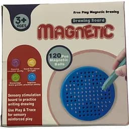 Розвиваюча гра G-Toys Планшет Дощечка магнітна металеві кульки 120 шт.