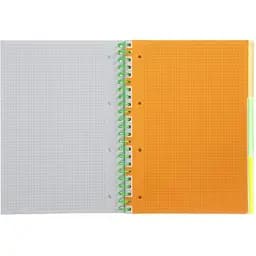Зошит на пружині Buromax Neon А4 (210x297) 120 аркушів 3 PVC зелений (BM.24349911-04) - мініатюра 5