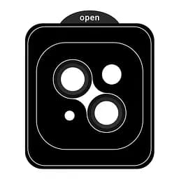 Протиударне захисне скло Pro на камеру Apple iPhone 14 Plus/14 black, преміум захист об"єктивів від подряпин та ударів, захист для камери, ArmorStandart (ARM68065)