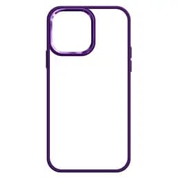 Чехол для Apple iPhone 15 Pro Max, UNIT2, фиолетовый, ударопрочный, прозрачный противоударный чехол-накладка из TPU и поликарбоната (PC), с защитными бортиками, защита всего корпуса от ударов и царапин, ArmorStandart (ARM69990) - мініатюра 2