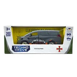 Автомодель серії "Шеврони Героїв" Toyota Alphard "Загін метеликів" TechnoDrive KM6011 - мініатюра 12
