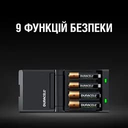 Зарядний пристрій Duracell CEF27 + AA NI-MH 1300 mAh 2 шт. + AAA NI-MH 750 mAh 2 шт. (5000394114524) - мініатюра 5