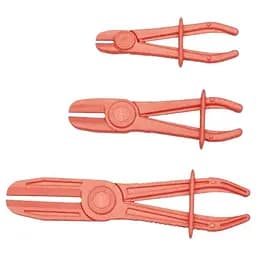 Набір кліщів Wurth пластикових для затискання шлангів 3 шт. (0714601931)