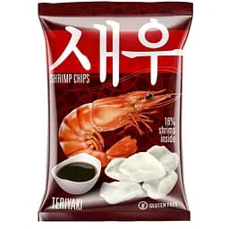 Чипси Shrips креветкові зі смаком соусу Теріяки 50 г
