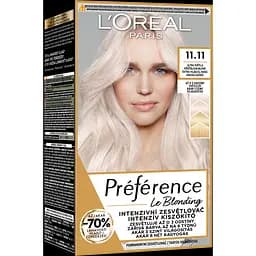 Стійка фарба для волосся L'Oreal Paris Preference 11.11 Ультраблонд Холодний попелястий 174 мл