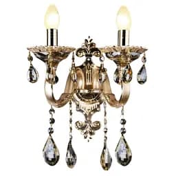 Бра Brille BCL-369W/2 настенное накладное хрустальное свеча классическое E14