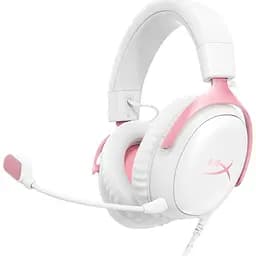 Игровые наушники HyperX Cloud III White/Pink (9W1Q4AA) [155193]