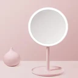 Дзеркало для макіяжу DOCO Pro LED Makeup Mirror Pink (M002) [66274] - мініатюра 2