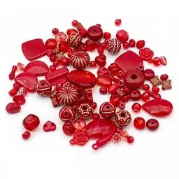 Декоративні намистинки для творчості Бомбей Dom Busin УТ100014229 в упаковці 86 шт