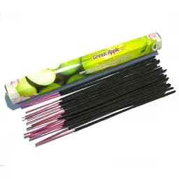 Аромапалочки угольные Darshan Green apple Зеленое Яблоко 20 шт