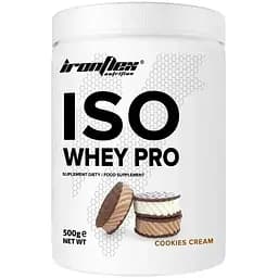 Протеїн IronFlex Iso Whey Pro Печиво крем 500 г