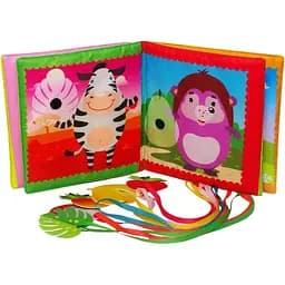 Книга м'яка велика Книжковий хмарочос Хто що їсть?