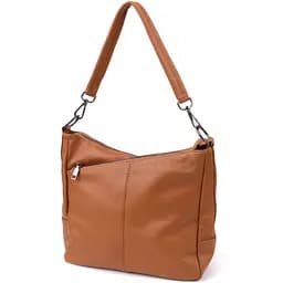 Женская сумка Vintage на два отделения из натуральной кожи 26х24х10 см sum0027604