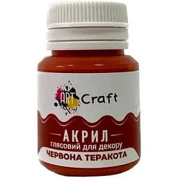Акрилова фарба ArtCraft глянцева Червона теракота AG-7544 20 мл