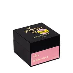 Гель для наращивания ногтей однофазный YouPosh ТМ UV Gel/LED 15мл №03 Lollipop Ярко-розовый