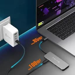 USB-Хаб j5create JCH453-N, USB Type-C 5-в-1 (JCH453-N) - мініатюра 10