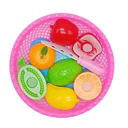 Детский игрушечный набор "Продукты" Bambi 66-46 продукты на липучках Апельсин