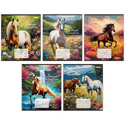 Набор тетрадей 1 сентября Stronger than the storm А5 в косую линию 12 листов 25 шт. (767207)